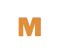 letter M